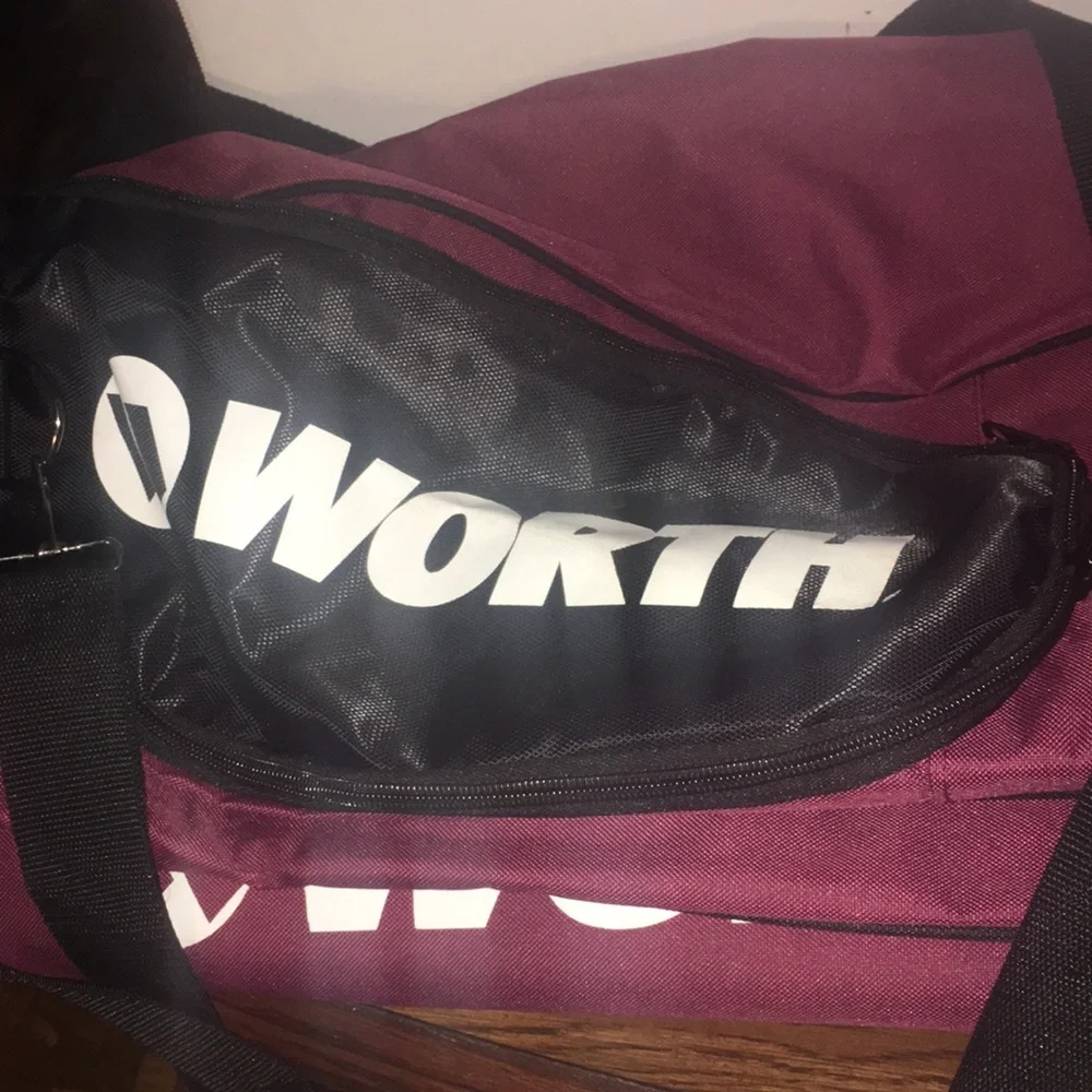 WORTH BRAND EXTRA LARGE WHEELLESS EQUIPMENT CARRY BAG FOR SOFTBALL / BASEBALL